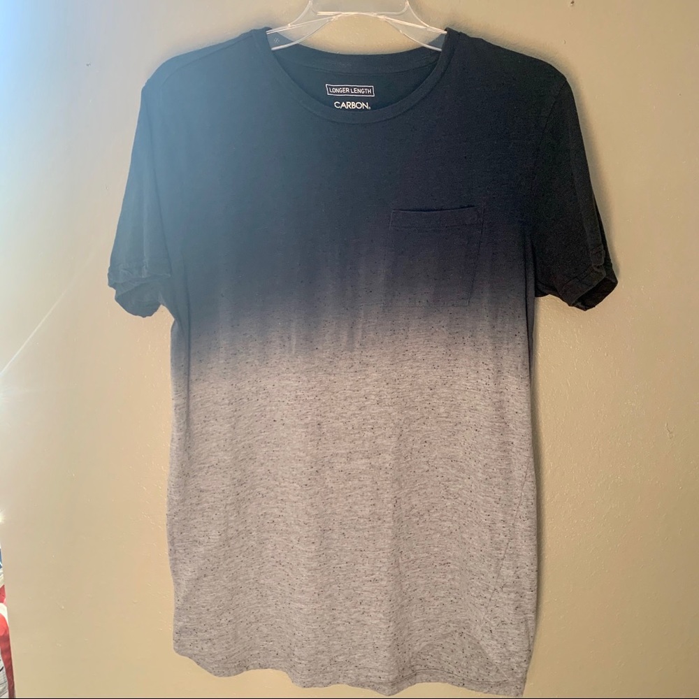 Men’s Carbon Black & Grey T-Shirt 🖤